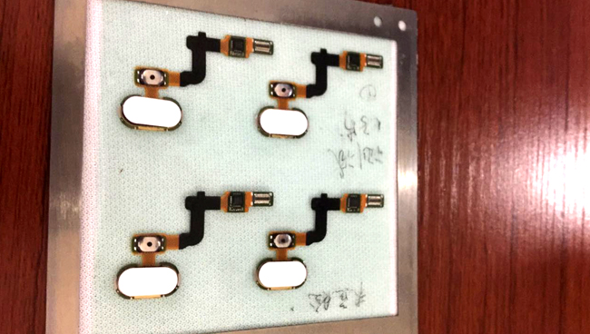 東聚電子指紋識別點(diǎn)膠方案